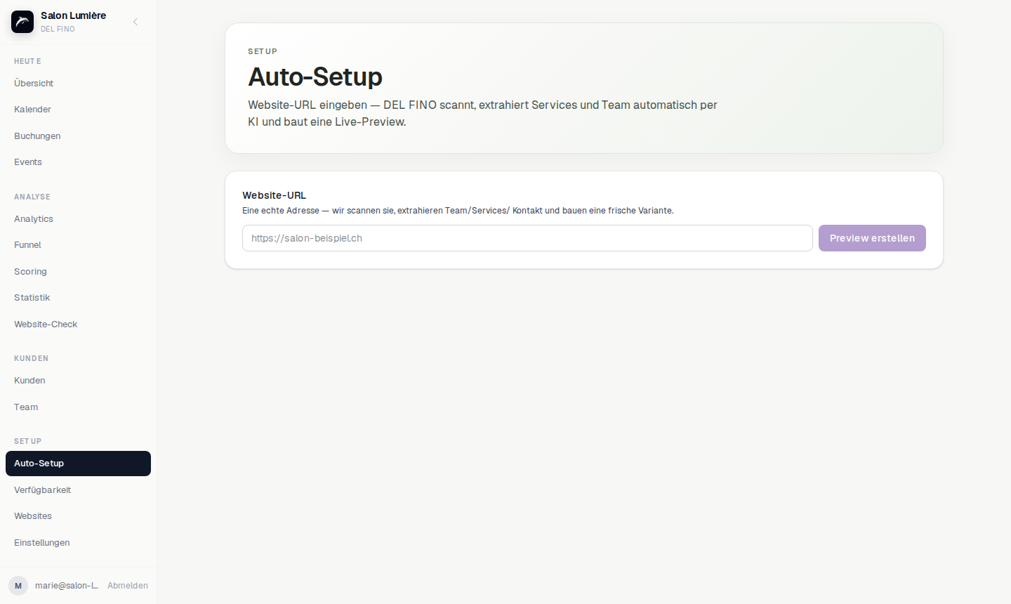 Auto-Setup